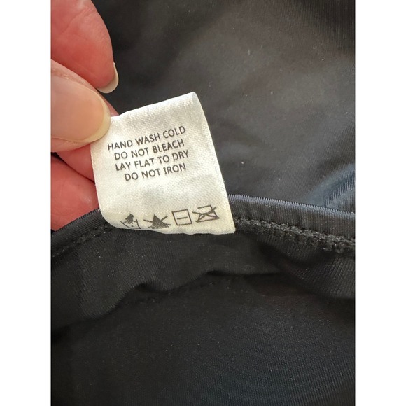 White Birch Black Halter Athletic Dress with Built-in Shorts M D90476XL - Picture 9 of 10